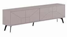 TV-alus Kalune Design Dune, 180 x 29.6 x 50 cm, helepruun