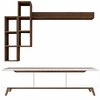 Sektsioon Kalune Design M16, valge/pruun, siseruumides, 804
