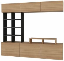 Elutoa mööblikomplekt Kalune Design Sasa, pruun/must