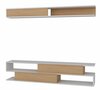Elutoa mööblikomplekt Kalune Design Sims, valge/pruun/beež
