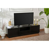 TV-alus Asir puitlaastplaat, Vanguard, 160 x 42 x 29.5 cm, must