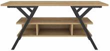 TV-alus Kalune Design Minerva, 120 x 35 x 55 cm, pruun/must