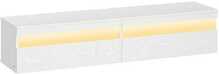 TV-alus Vasagle LTV133B02, 147 x 35 x 30 cm, lumivalge