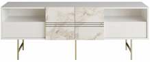 TV-laud Kalune Design Derin, 180 x 37.1 x 64.7 cm, valge