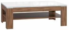 Kohvilaud Forte Saint Tropez, 120 x 75 x 43 cm, tamm/valge