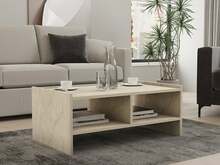 Diivanilaud Hanah Home Pera, 90 x 35 x 50 cm, beež, travertiin