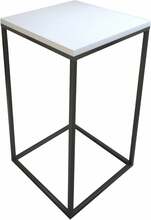 Kohvilaud Kalune Design Pure, 35 x 35 x 62 cm, valge