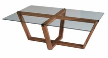 Kohvilaud Kalune Design Amalfi, 105 x 65 x 35 cm, pähkel