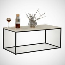 Diivanilaud Kalune Design Cosco, 95 x 55 x 43 cm, tamm, helepruun