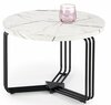 Diivanilaud Halmar Antica M, 55 x 55 x 41 cm, valge/must