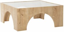 Kohvilaud Asir, 80 x 35 cm, läbipaistev/pruun