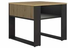 Kohvilaud Modern P Mini Slim, 58 x 58 x 50 cm, tamm
