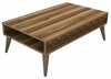 Kohvilaud Kalune Design City, 105 x 60 x 36.6 cm, pähkel