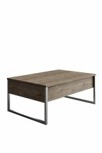 Diivanilaud Hanah Home Luxe, 90 x 40 x 60 cm, pruun/pähkel hõbe