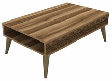 Kohvilaud Kalune Design City, 105 x 60 x 36.6 cm, pähkel