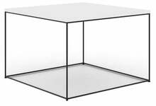 Kohvilaud ADRK Furniture Roni, 65 x 65 x 37 cm, valge/must
