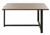Diivanilaud Kalune Design Merideths, 92 x 64 x 45 cm, must/pähkel