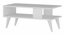 Kohvilaud Kalune Design Ayca, 90 x 45 x 40 cm, valge