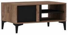 Kohvilaud Kalune Design Sonay, 90 x 60 x 45 cm, antratsiit/mänd