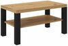 Diivanilaud ADRK Furniture Gomez, 100 x 55 x 46 cm, pruun/must
