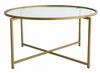 Diivanilaud Kalune Design Gold Sun S404, 83 x 83 x 40 cm, kuldne