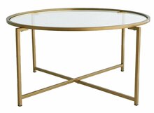 Diivanilaud Kalune Design Gold Sun S404, 83 x 83 x 40 cm, kuldne