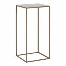 Kohvilaud CustomForm Tensio Metal 30, 0.3 x 0.3 x 0.6 m, kuldne