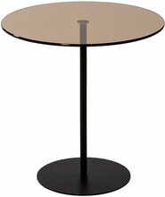 Kohvilaud Kalune Design Chill-Out, 50 x 50 x 50 cm, must/pronks
