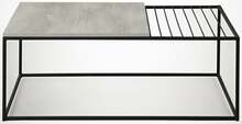 Kohvilaud Kalune Design Zinus, 95 x 55 x 43 cm, must/hall
