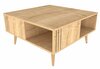 Kohvilaud Kalune Design Ronas, 89.6 x 89.6 x 46.5 cm, tamm
