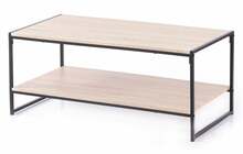 Kohvilaud Homede Coxe, 105 x 53 x 45 cm, tamm/must