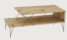 Kohvilaud Kalune Design Loire, 100 x 50 x 40 cm, tamm