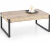 Diivanilaud Halmar Capri, 110 x 64 x 42 cm, pruun/must