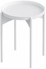 Diivanilaud Asir SHB-002-C, 44 x 57 cm, must/valge