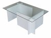 Kohvilaud Kalune Design Escape, 105 x 65 x 30 cm, valge