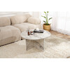 Kohvilaud Hanah Home Harmoni, 45 x 80 cm, freesia marmor, valge