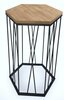 Kohvilaud Kalune Design Cetrus Kafkas, 35 x 40 x 62 cm, tamm/must