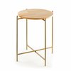 Kohvilaud Kalune Design SHB-004-A, 46 x 46 x 56 cm, kuldne