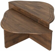 Kohvilaud Kalune Design Altopiano, 90 x 45 x 40 cm, pähkel