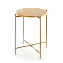 Kohvilaud Kalune Design SHB-004-A, 46 x 46 x 56 cm, kuldne