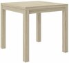 Kohvilaud ADRK Furniture Olaf 1, 80 x 80 cm, heledapruun