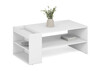 Kohvilaud Halmar Murcia, valge, 100 x 55 x 42 cm