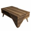 Diivanilaud Kalune Design Beril, 58 x 105 x 40 cm, pruun