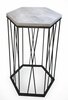 Kohvilaud Kalune Design Cetrus Deniz, 35 x 35 x 62 cm, tamm/must