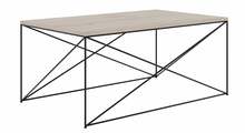 Kohvilaud ADRK Furniture Dante, 100 x 60 x 43 cm, must/pruun