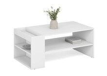 Kohvilaud Halmar Murcia, valge, 100 x 55 x 42 cm