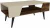 Kohvilaud Kalune Design Aren, 53.6 x 90 x 38 cm, pähkel/beež