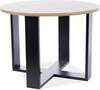 Diivanilaud Signal Meble EGOADWC, 65 x 65 x 5 cm, tamm/must