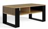 Kohvilaud Modern 2P Slim, 58 x 90 x 50 cm, tamm/must