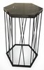 Kohvilaud Kalune Design Cetrus, 40 x 35 x 62 cm, must/valge